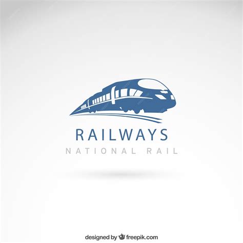 premium vector railways logo