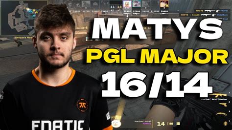 CS2 POV Fnatic MATYS 16 14 Vs AMKAL Overpass PGL CS2 Major