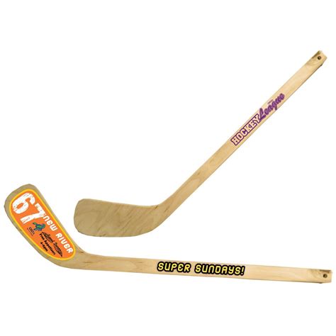 Custom 24 wooden hockey stick - Customized With Your Logo | Monterey Promo