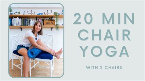 20 Min Chair Yoga For All Ages Abilities Seated Accessible Yoga