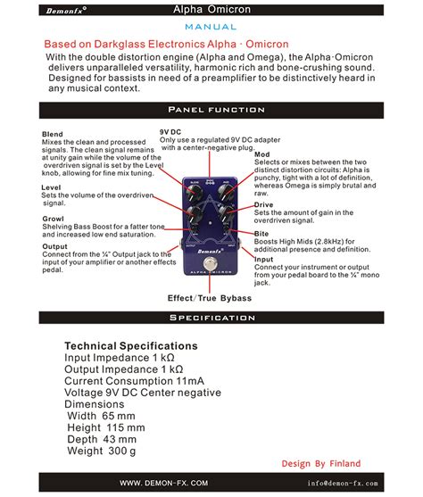 Demonfx Pedals Demon Effect Pedal Fanmuzk Pedal P