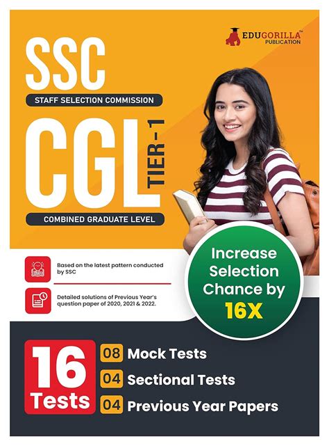 Buy SSC CGL Tier 1 Book 2024 English Edition 8 Mock Tests 4