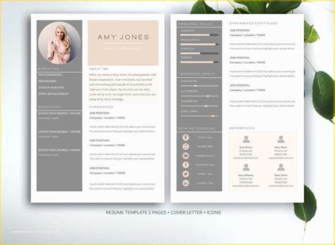 Free Creative Resume Templates Microsoft Word Of 65 Eye Catching Cv ...