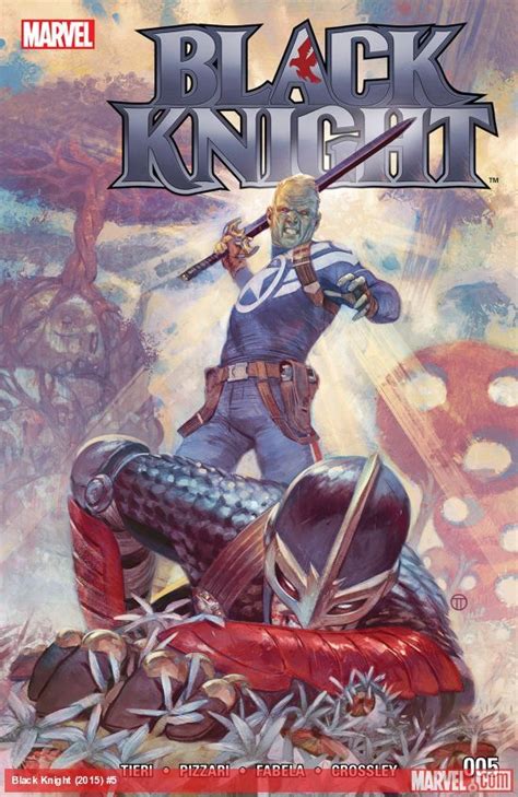 Black Knight 2015 5 Marvel Comics Art Blackest Knight Marvel