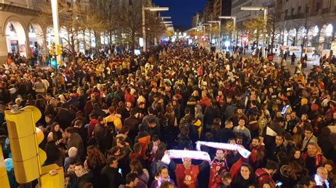 Las Mejores Fotos Del Casademont Zaragoza Celebrando La Copa De La