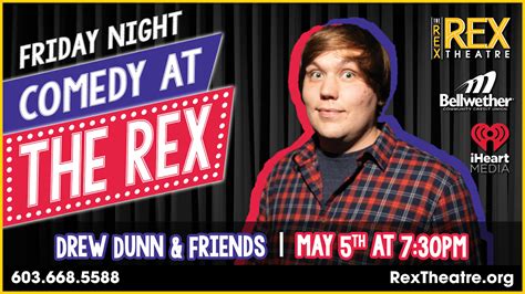 Comedy at the Rex with Drew Dunn - The Palace Theatres