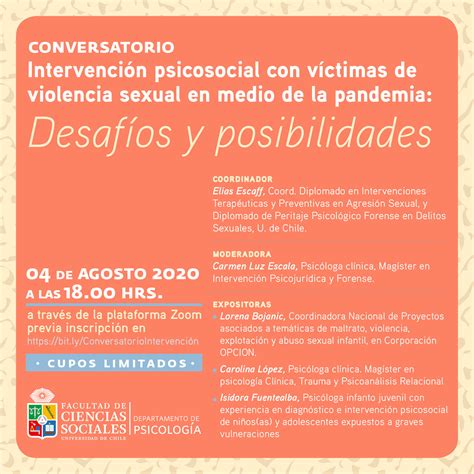 Conversatorio Intervención Psicosocial Con Víctimas De Violencia