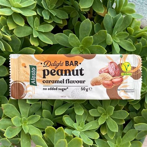 Alesto Delight Bar Peanut With Caramel Flavor Review Abillion