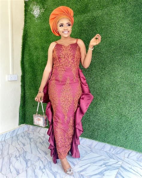 Nigerian Wedding Aso Ebi Styles 2021: Top 20 AsoEbi styles to rock your ...