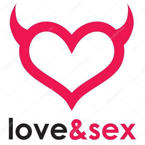 Sex Shop Logo Heart — Stock Vector © Vadim Design 112900162