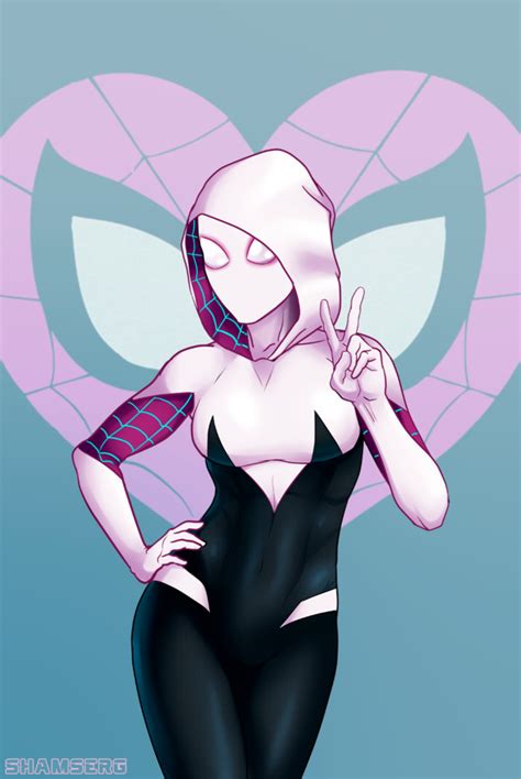 Spider-Gwen by shamserg@deviantart Spider Gwen Art, Marvel Spider Gwen ...