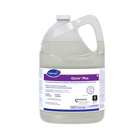 Oxivir® Plus Disinfectant Cleaner Concentrate Diversey Global