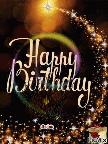 Happy Birthday Sparkle GIF - Happy Birthday Sparkle Greetings ...