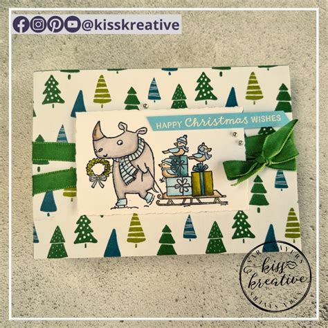 Create A Festive And Fun Christmas Card KISS Kreative