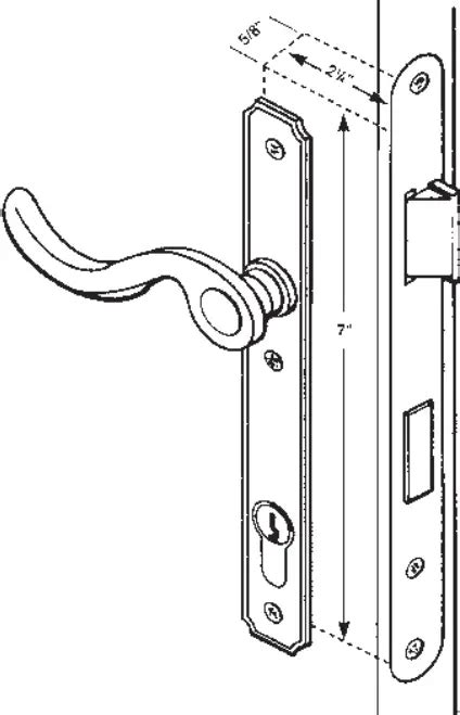 Trans Atlantic Ml Series Heavy Duty Solid Brass Mortise Lock Owner S