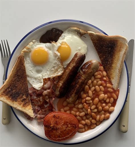 David Baddiel's self made brekkie. Now that's a legit fry up. : r/UK_Food