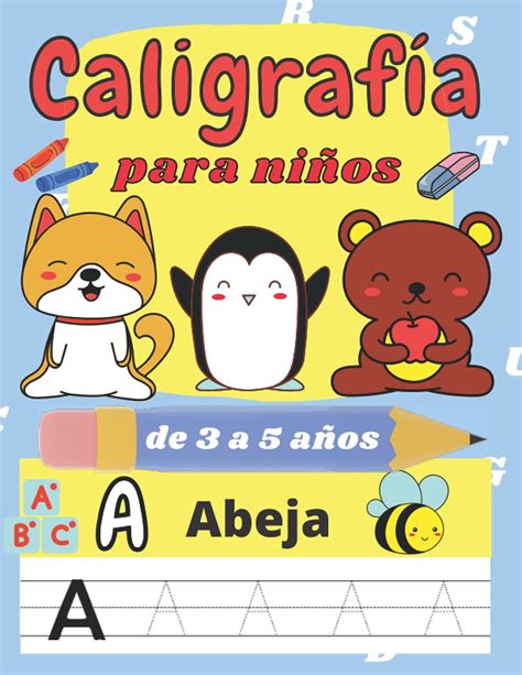 Buy Caligrafía para niños de 3 a 5 años libro de trazos para niños