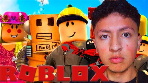 Mi Primera Vez Jugando Roblox Youtube