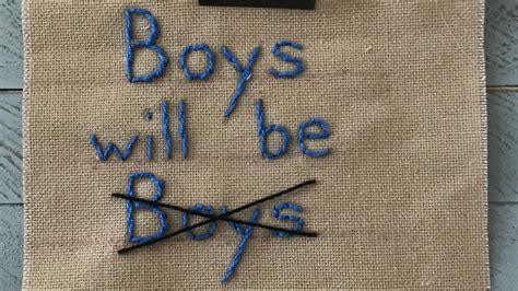 How That “boys Will Be Boys” Embroidery Became The Internets Response To Harvey Weinstein Vogue