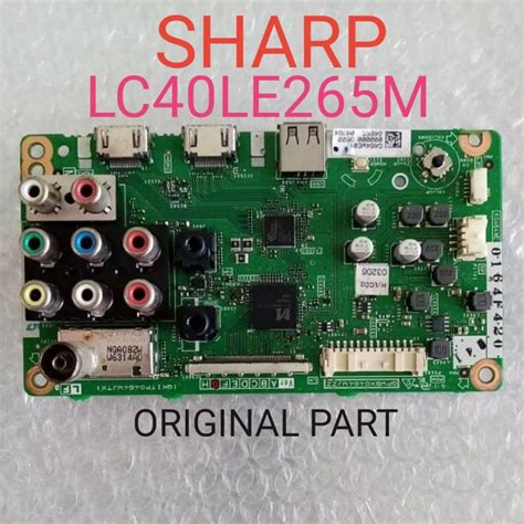 Sharp Lc Le M Main Board Shopee Malaysia