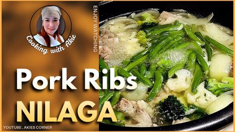 Pork Ribs Nilaga Simple And Easy Recipe Youtube