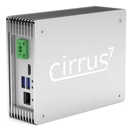 Cirrus7 Ai Box платформа для систем автоматизации и машинного зрения