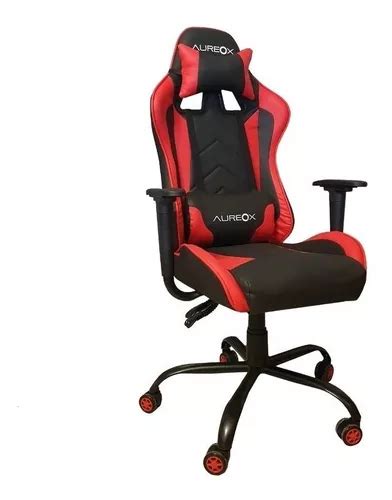 Silla Gamer Aureox G200 Ergonomica Reclinable Negra Y Rojo Envío gratis