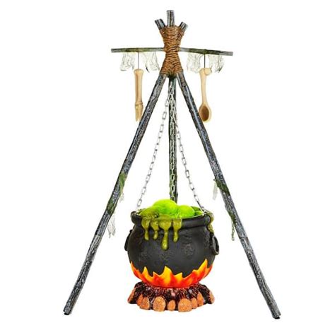 NEW 2023 Home Accents Holiday 5 Ft LED Bubbling Witch Cauldron