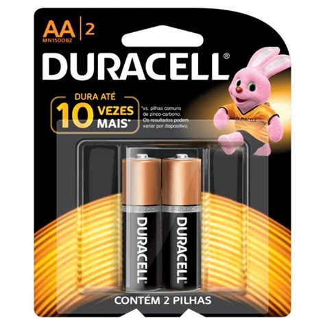 Pilha Alcalina Aa V Blister C Mn B Duracell