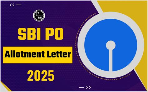 sbi po allotment letter   joining letter  link