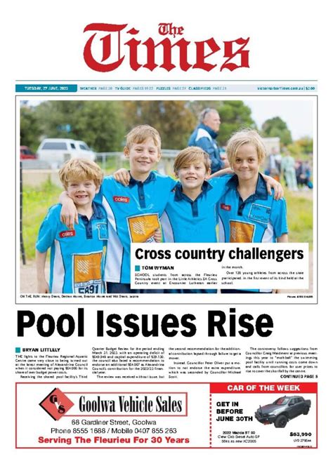 The Victor Harbor Times - 27th June 2023 | The Victor Harbor Times