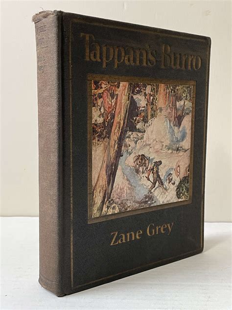 Rare Zane Grey Tappans Burro First Edition 1923 Harper And Brothers