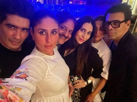 Kareena Kapoor Stuns In White As She Parties With Karisma Karan