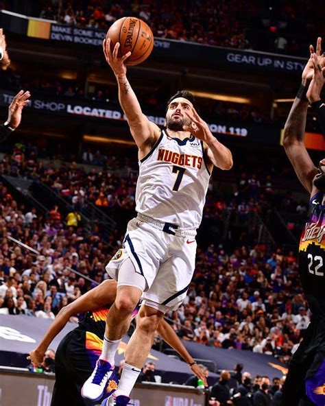 2021 NBA Playoffs - Denver Nuggets v Phoenix Suns Poster by Barry ...