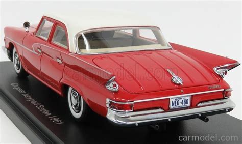 Neo Scale Models Neo46460 Scale 143 Chrysler Newport Sedan 1961 Red