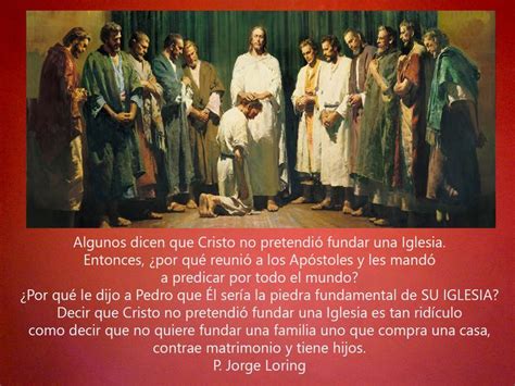 Jesucristo fundó una Iglesia Iglesia Jesucristo Catolico