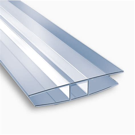 H Profil Mm Farblos Polycarbonat F R Stegplatten