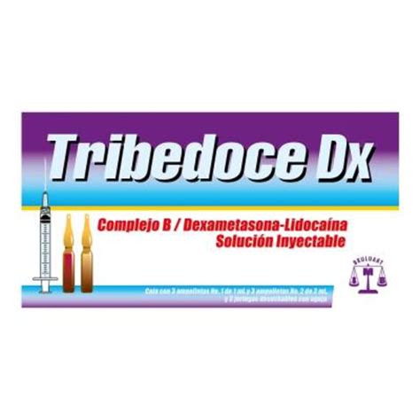 Tribedoce Dx Soluci N Inyectable Ampolletas Jeringas Walmart