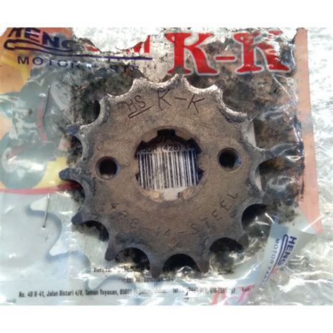 Honda Rs Sprocket 14t Front Sprocket Honda Rs 150 428 14 Sprocket Depan