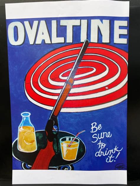 Ovaltine A Christmas Story Fan Art Poster Print Etsy