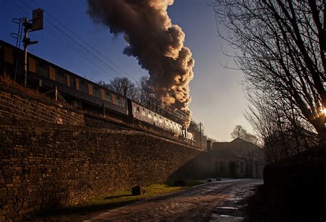 Worth Valley Taff Vale No 85 Climbs Out Of Keighley At The Flickr