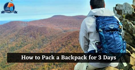 How To Pack A Backpack For Day Hiking Best Guide