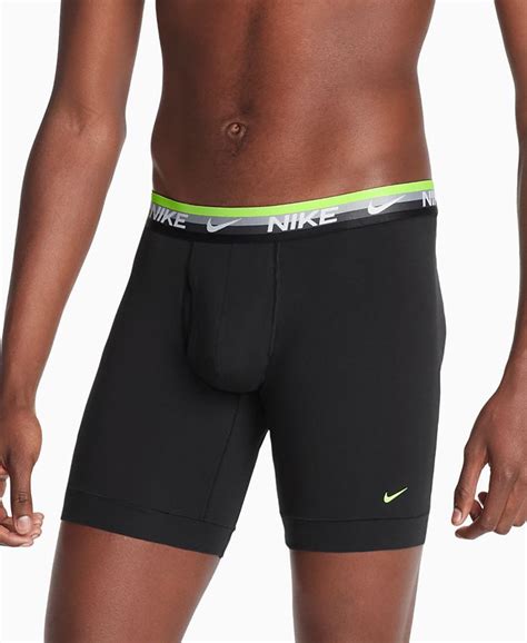 Nike Mens 3 Pack Dri Fit Essential Stretch Long Boxer Briefs Macys