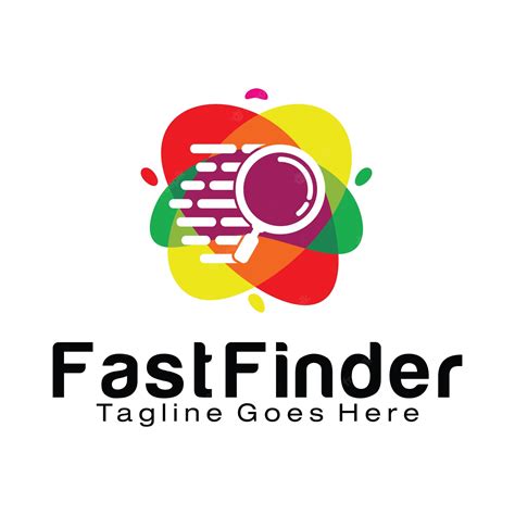 Premium Vector Fast Finder Logo Design Template