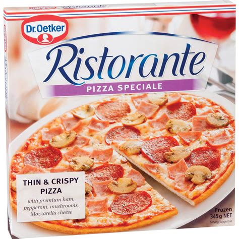 Calories In Dr Oetker Ristorante Pizza Speciale Calcount