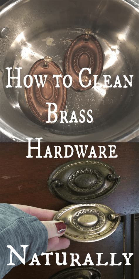 How To Clean Brass Hardware With No Harsh Chemicals This Is A Natural Cleaning Method That Is