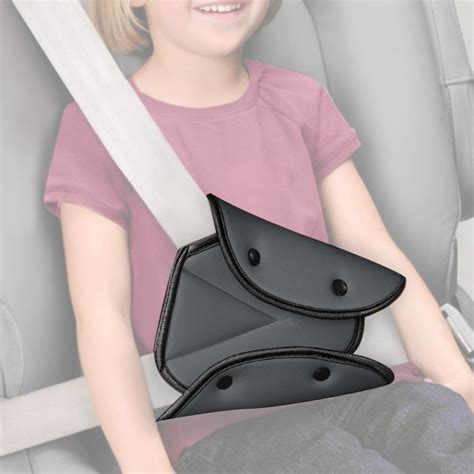 Child Seat Belt Adjustment Holder Car Anti-Neck Neck Baby Shoulder ...