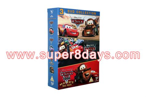 Cars 1-3 DVD Collection 3DVD Disney DVD Cartoon Movies DVD Wholesale Supplier