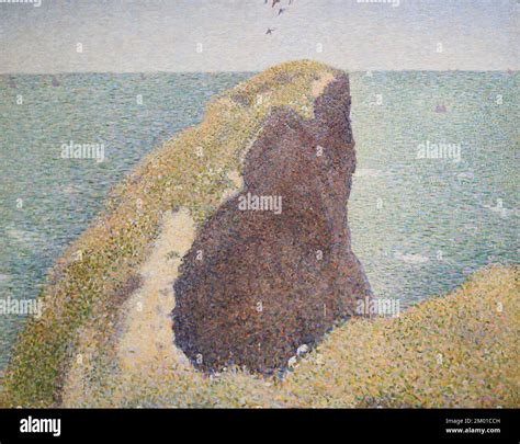 Le Bec Du Hoc Grandcamp By French Post Impressionist Painter Georges