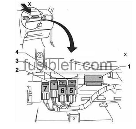 Sch Ma Bo Te Fusibles Opel Vauxhall Corsa B